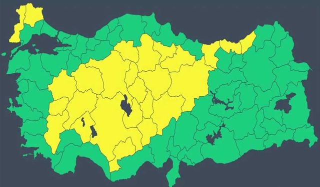 Meteorolojiden 26 il için sarı uyarı: Bahar havası yerini soğuğa bırakıyor