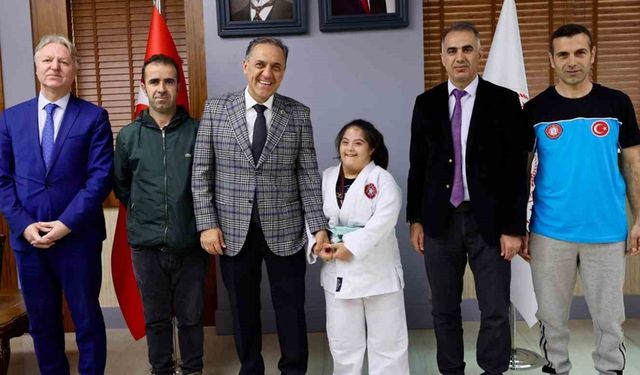 Bingöllü down sendromlu Bürkek ve Budak’tan önemli başarı
