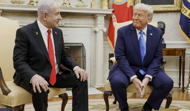 Netanyahu Trump ile kameralar karşısına geçti: Türkiye ile çatışmak istemiyoruz