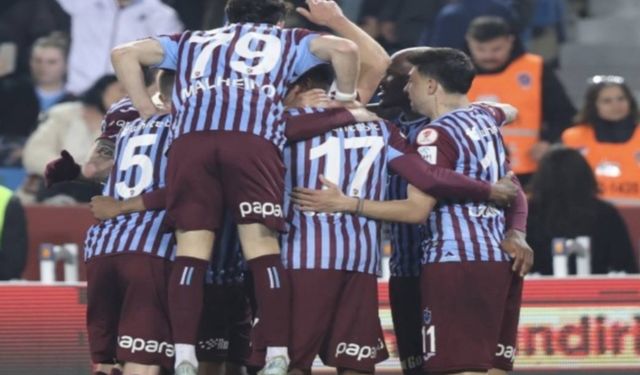 Trabzonspor, Ziraat Türkiye Kupası'nda finale yükseldi!