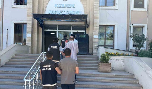 Mardin’de uyuşturucu operasyonunda 4 tutuklama