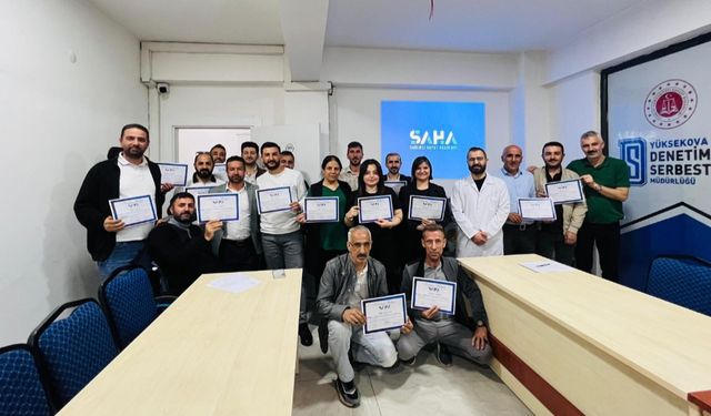 Yüksekova’da Sağlıklı Hayat Akademisi Eğitimi Sertifika Töreni Gerçekleştirildi