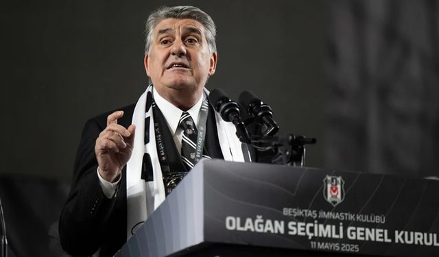 Yeniden Beşiktaş Başkanı Seçilen Serdal Adalı mazbatasını aldı
