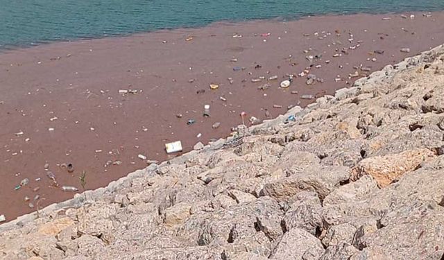 Dilimli Barajı’ndaki Kirlilik Tepki Çekiyor