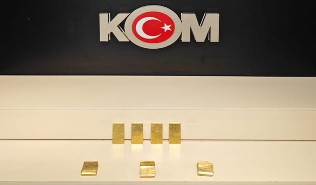 Van’da 30 milyon TL değerinde 7 kilo altın ele geçirildi
