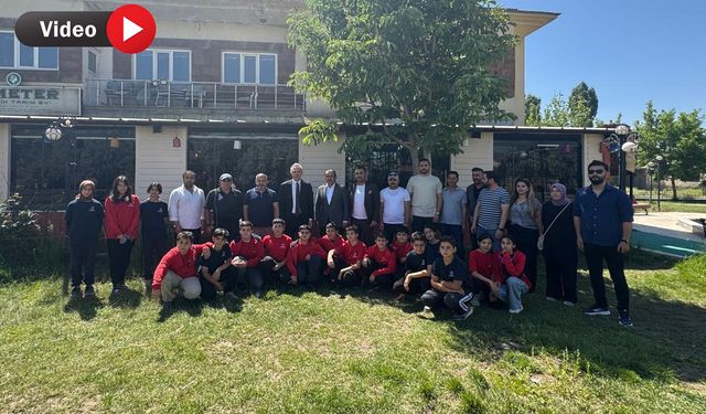 “Biz Bir Takımız” Projesi Kapsamında Adıyamanlı Gençler Yüksekova’da Ağırlandı