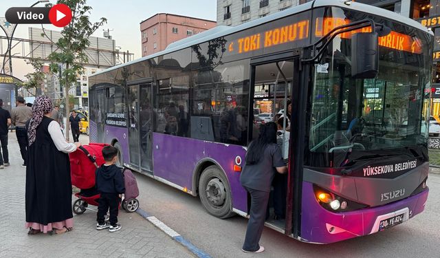 Yüksekova’da Toplu Taşıma Yetersizliği Vatandaşları Mağdur Ediyor