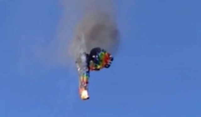 Brezilya'da alev alan sıcak hava balonu düştü: 8 ölü