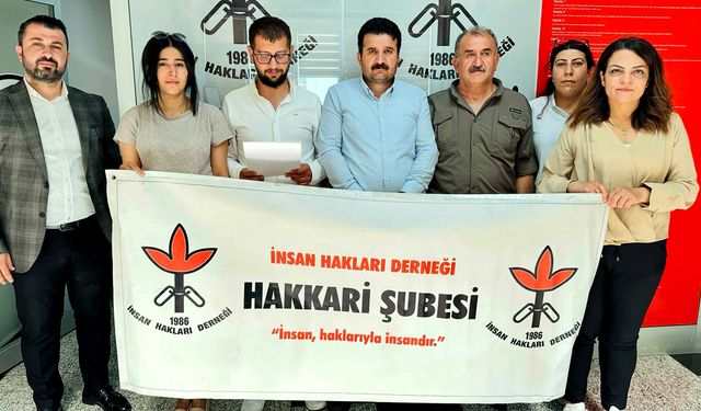 İHD Hakkari Şubesi'nden 26 Haziran Açıklaması: “İşkence Yasağına Uyulmuyor”