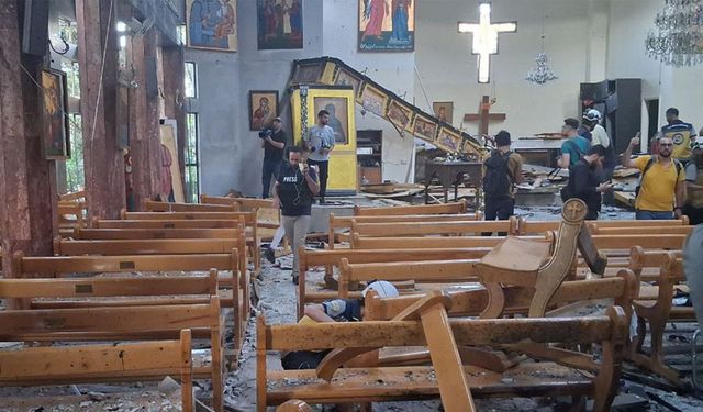 Ortadoğu karışıyor! Şam'da kiliseye bombalı saldırı: 20 ölü
