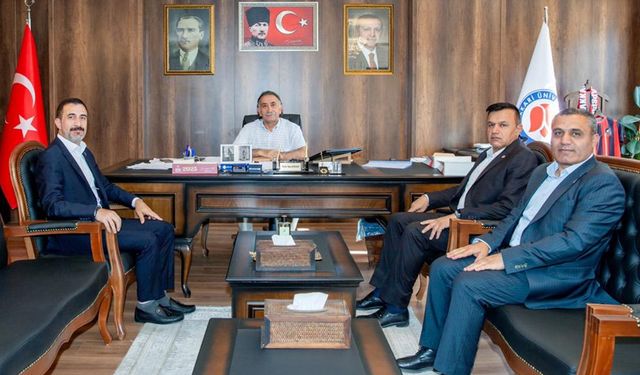 Sivil Toplum Temsilcilerinden Rektör Gençcelep’e Ziyaret