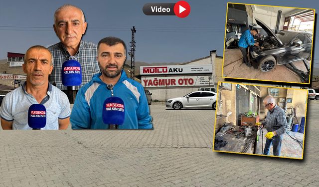 Sanayi Esnafı:"Yüksekova'da Altın Bilezik Toprağa Gömülüyor"