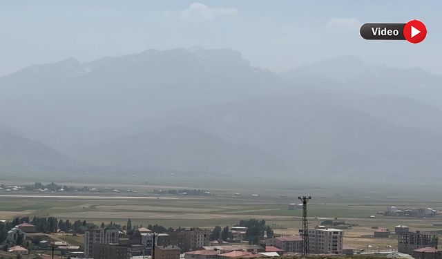 Toz Bulutu Cilo’yu Kapladı