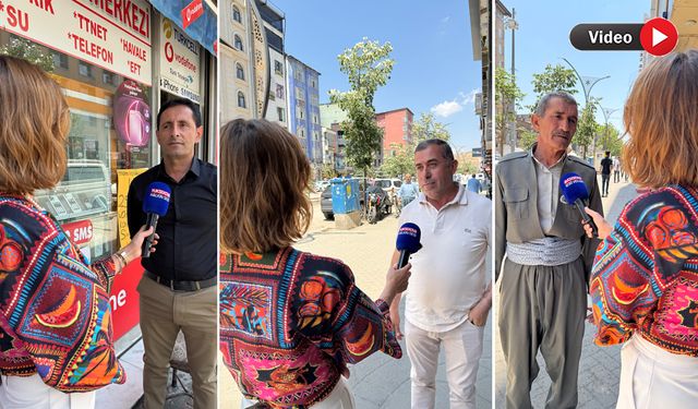 PKK Süleymaniye'de Silah Bıraktı: Yüksekova’da  Vatandaşlar Süreci Değerlendirdi