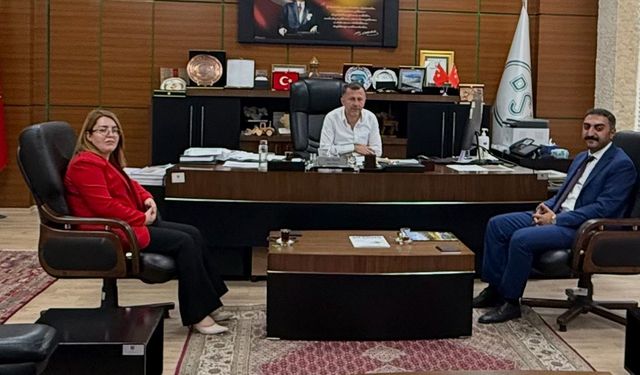 Yüksekova Belediyesi Eş Başkanları,  Karayolları ve DSİ Yetkilileriyle Görüştü