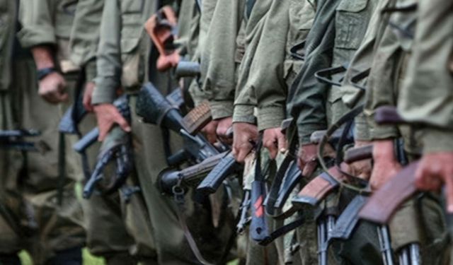 PKK'nin silah bırakma töreni başladı