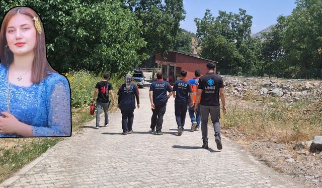 Hakkari'de kayıp Rojda'ya ait çanta bulundu