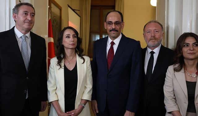 MİT Başkanı İbrahim Kalın, DEM Parti ile görüştü