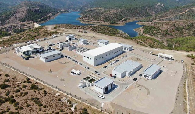 Çeşme’nin içme suyunu karşılayacak arıtma tesisi açıldı