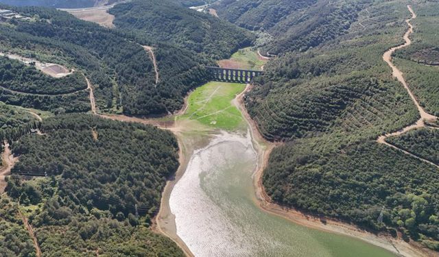 İstanbul barajlarında doluluk oranı yüzde 50’nin altına düştü