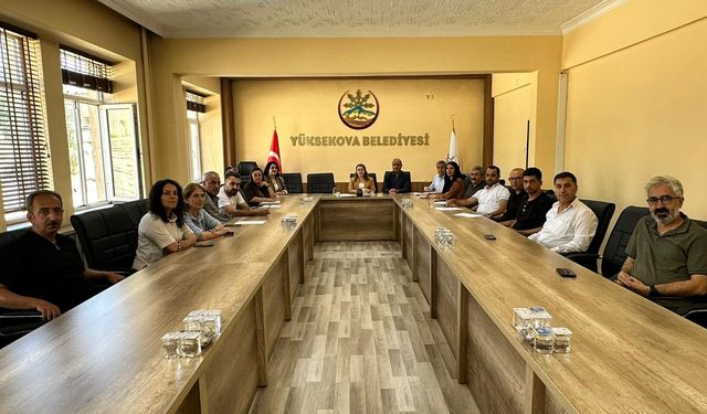 Yüksekova Belediyesi'nden Ağustos ayı meclis toplantısı