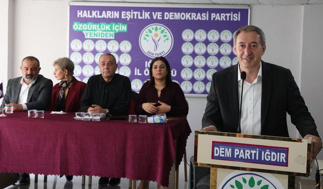 Bakırhan Iğdır'da konuştu: 'Cumhuriyetin ortağı olacağız'
