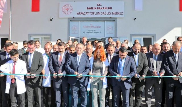Arpaçaylılar yeni Sağlık Merkezi’nde hizmet alacak