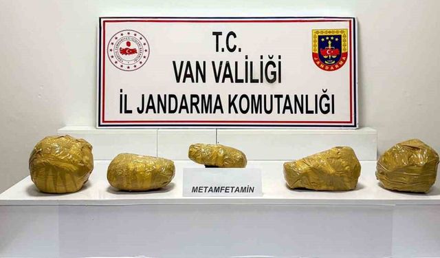 Van’da 21 kilo metamfetamin ele geçirildi