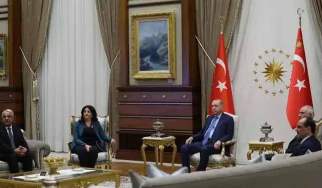 Erdoğan, DEM Parti İmralı heyetiyle üçüncü kez bir araya geldi