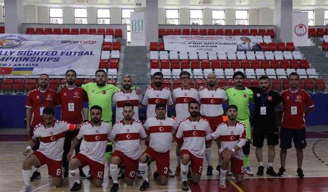 IBSA Kısmi Görme Engelliler Futsal Dünya Şampiyonası Antalya’da başladı