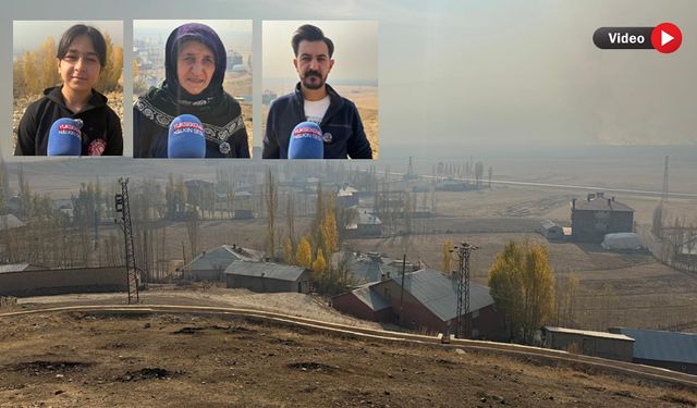 Nehil Sazlığı’ndaki yangın çevre köylerde hayatı olumsuz etkiledi