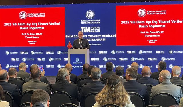 Bolat: 25 yılı Ekim ayında ihracatımız yüzde 2,3 artışla 24 milyar dolar olarak gerçekleşti
