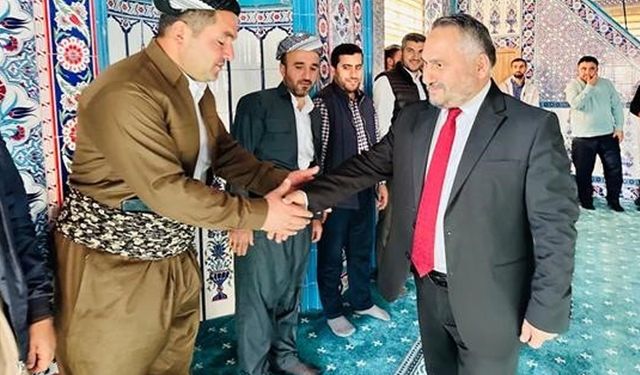 Müftü Okuş, Derecik ilçesinde temaslarda bulundu