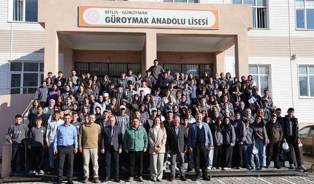 "Mavide Bilim" projesi Güroymak’ta öğrencilerle buluştu