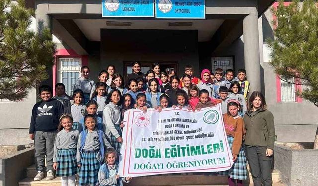 Iğdır’da öğrencilere bioçeşitlilik ve biyokaçakçılık eğitimi