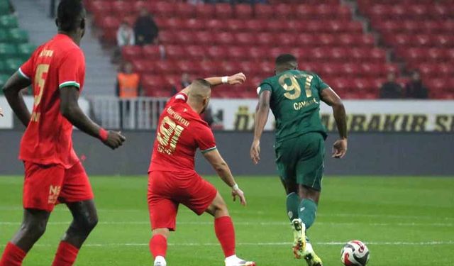 Amedspor kendi sahasından galip ayrıldı