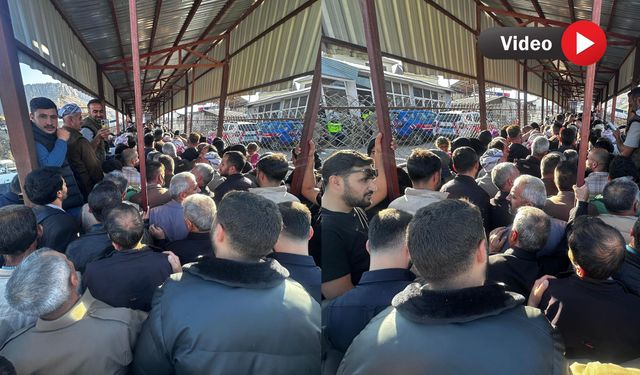 Irak Seçimleri Derecik Gümrük Kapısı’nda Yoğunluk Oluşturdu