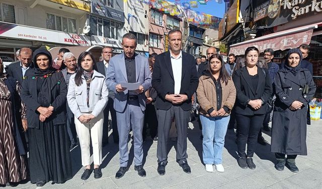 DEM Parti Hakkari İl Örgütü’nden 4 Kasım Açıklaması