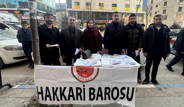 Hakkari Barosu çocuk istismarına dikkat çekti