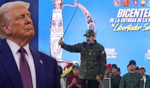 ABD'den terör örgütü üyeliği suçlaması! Maduro'dan kılıçlı rest