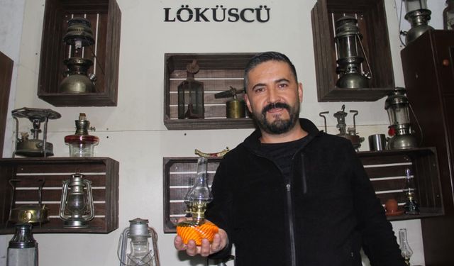 Asırlık lambalara yeniden ışık veriyor