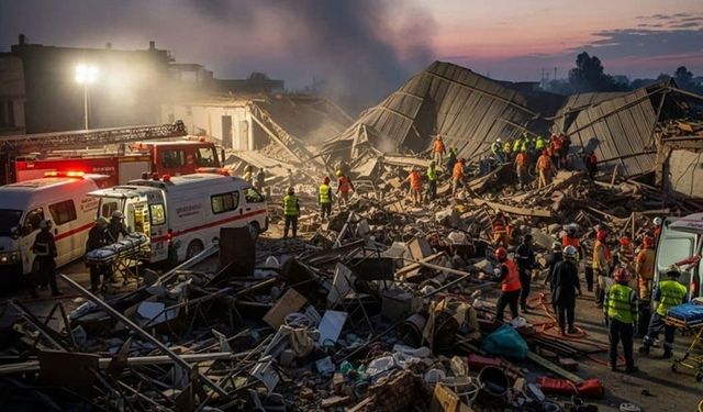 Tutkal fabrikasında patlama: 15 kişi öldü, evlerin çatıları uçtu