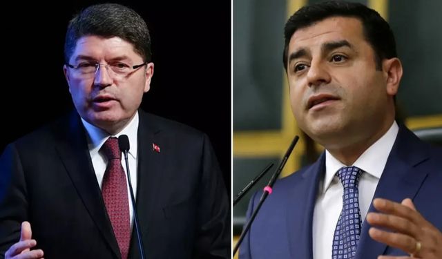Demirtaş tahliye mi oluyor? Bakan Tunç'tan yeni açıklama