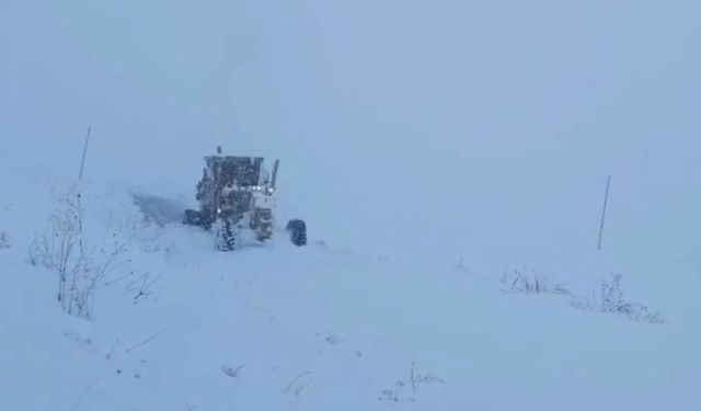 Hakkari’de 36 yerleşim yerinin yolu ulaşıma kapandı