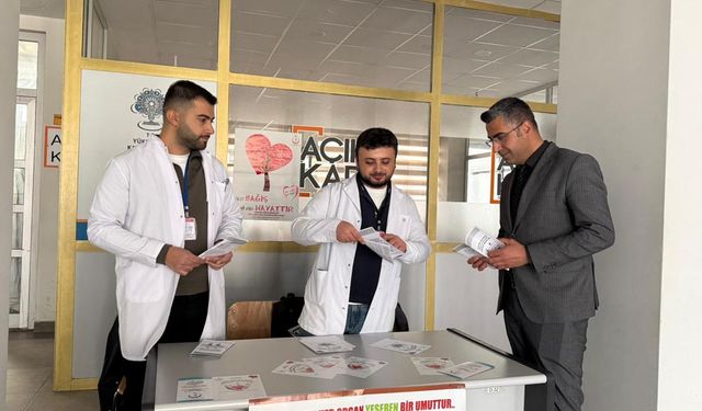 Yüksekova’da Organ Bağışı'nın önemine dikkat çekildi