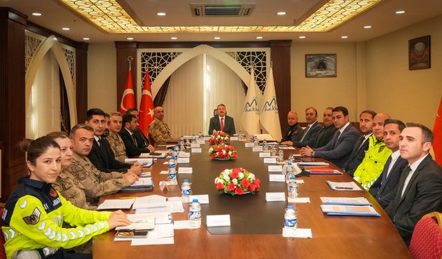 Hakkari’de Asayiş Toplantısı Yapıldı