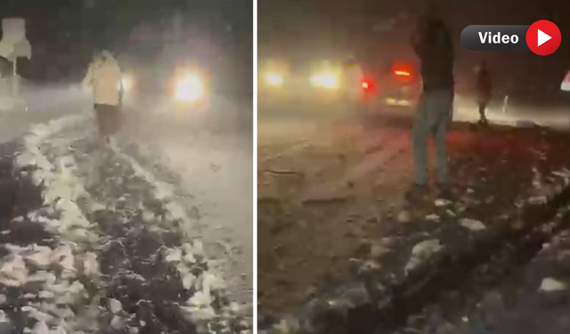 Yüksekova–Şemdinli yolunda kar esareti: Çok sayıda araç mahsur kaldı