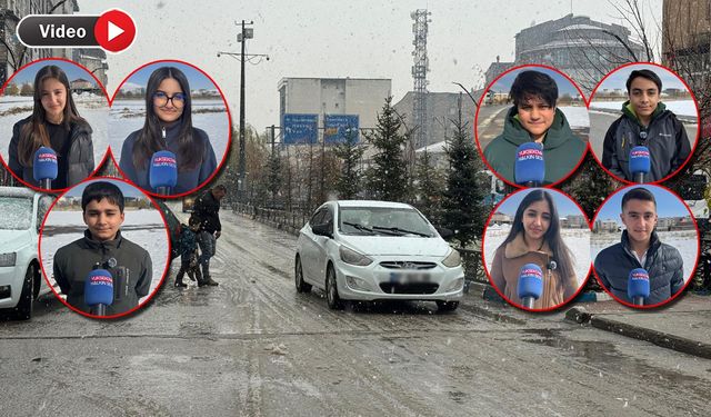 Öğrencilere sorduk: "Kar yağdığında tatil olsun mu olmasın mı"?