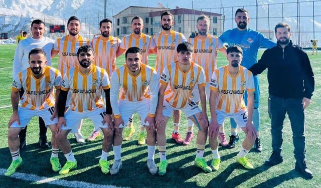 Hakkari’de oynanan maçta tarihi fark