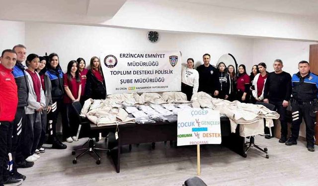 Erzincan’da öğrencilere kayak ve drama kursu desteği